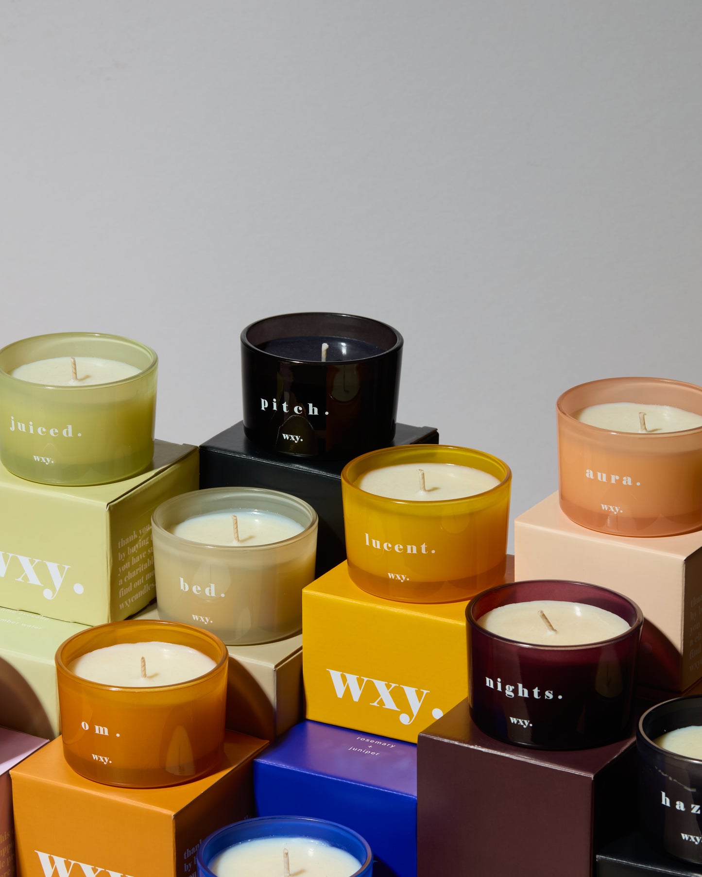 WXY. Indigo. Mini Candle
