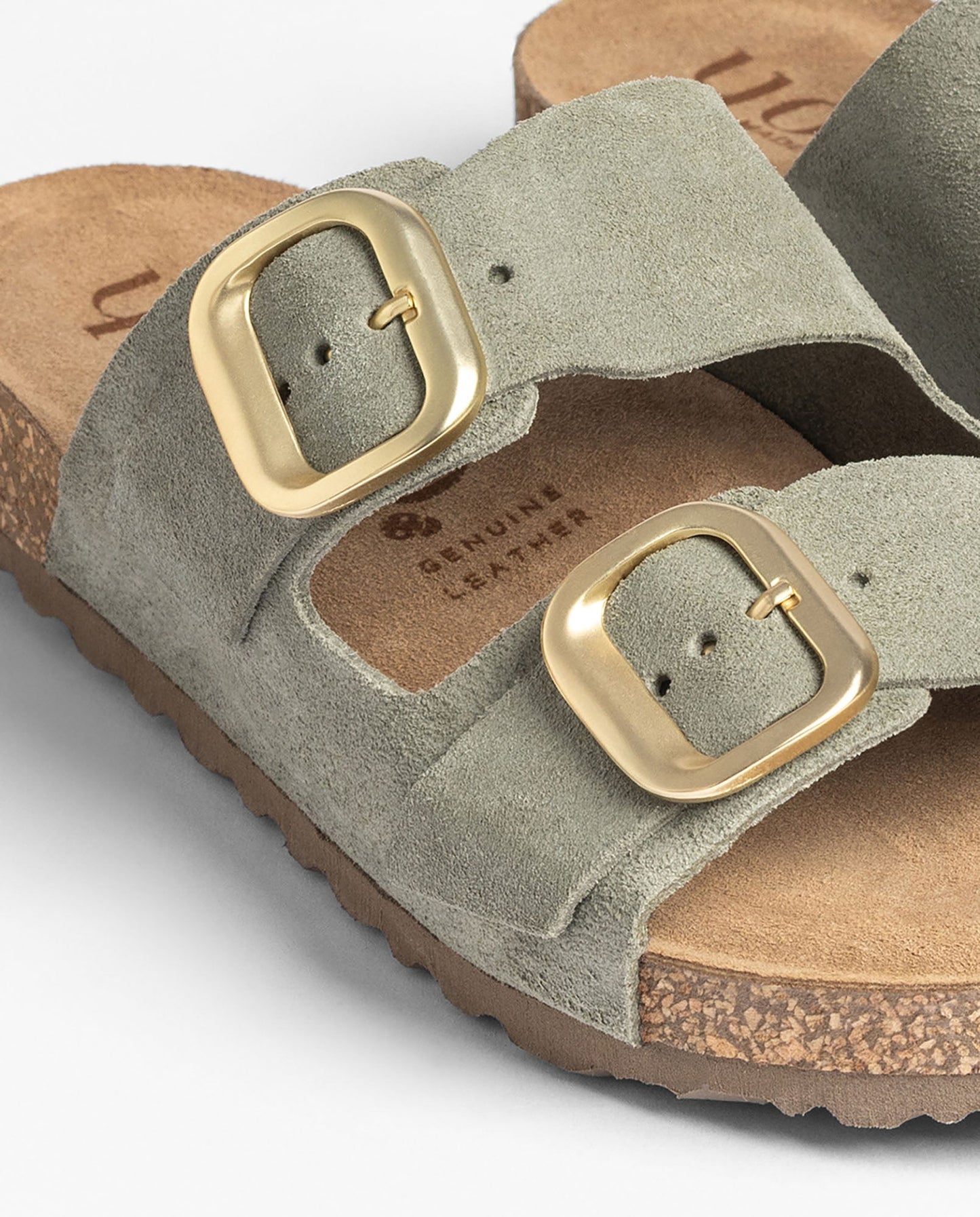 Yokono Jerba Double Strap Sandals in Seafoam