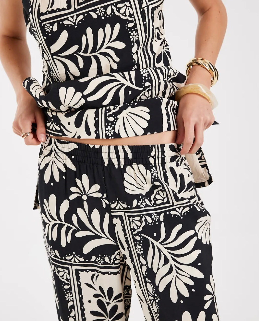 Vero Moda Wide Leg Trousers - Co Ord