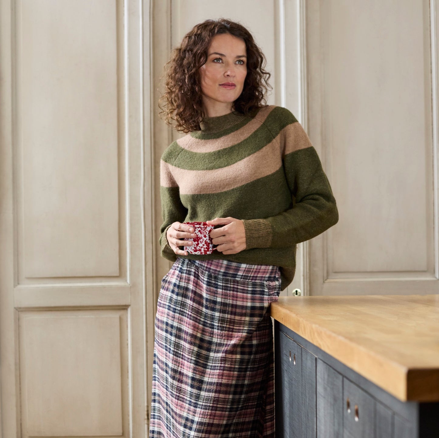 Lily & Me Millie Colour Block Jumper