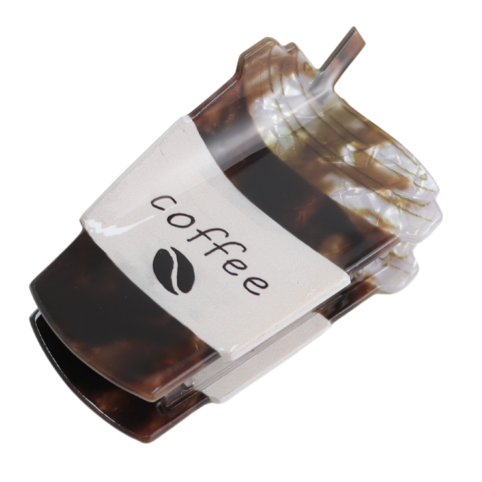 Coffee Cup Claw Clip