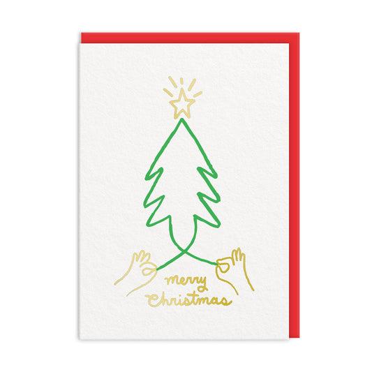 Merry Christmas Tree Card
