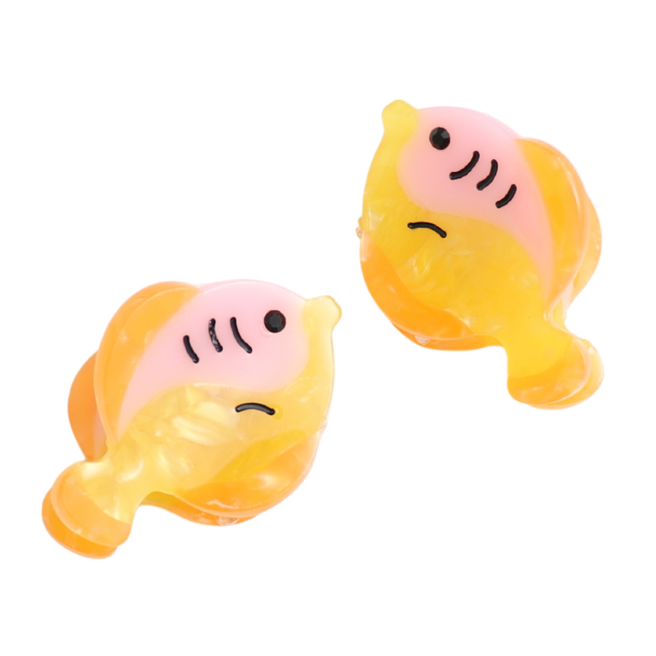 Mini Tropical Fish Claw Clips