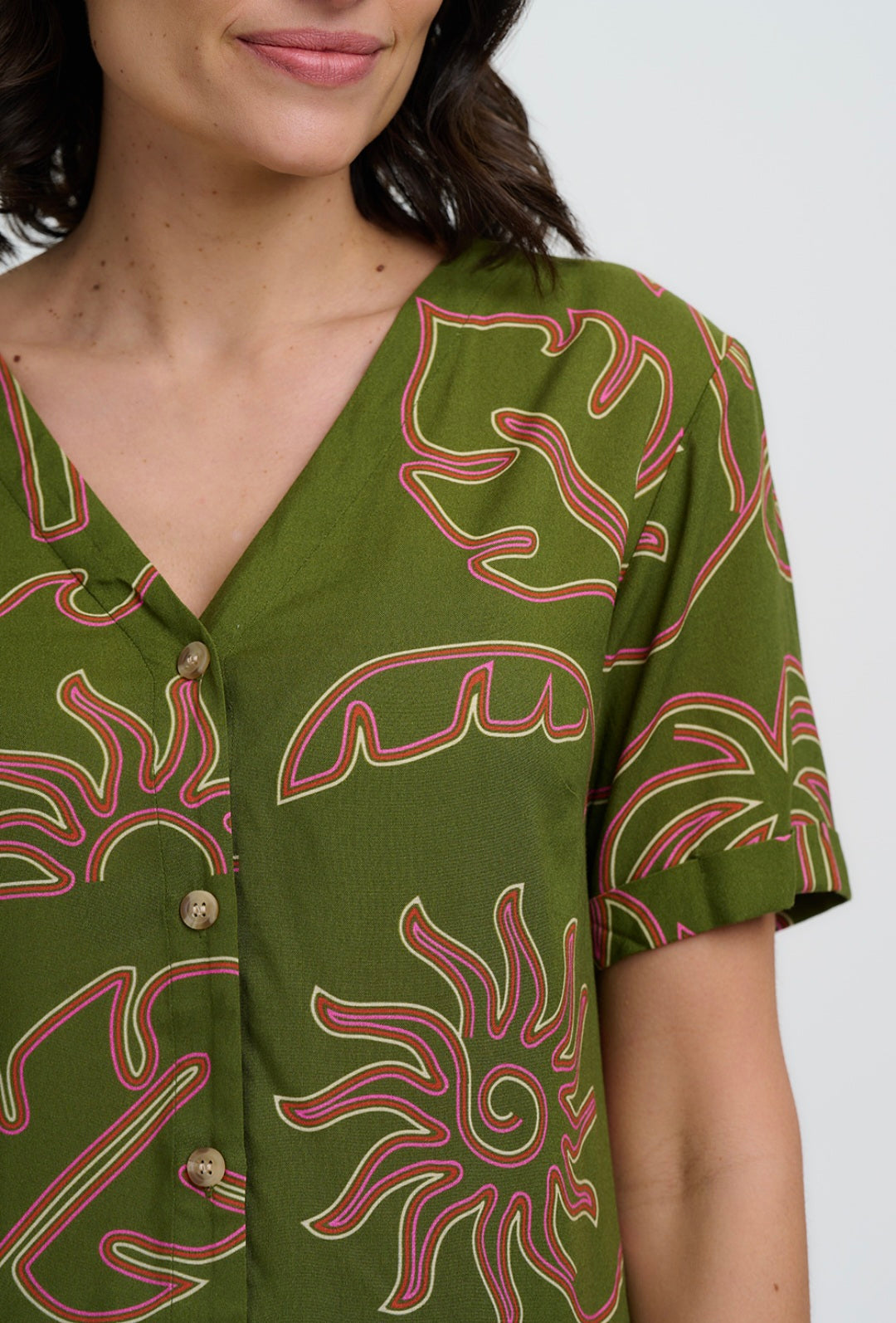 Sugarhill Brighton Hatty Tropical Shirt