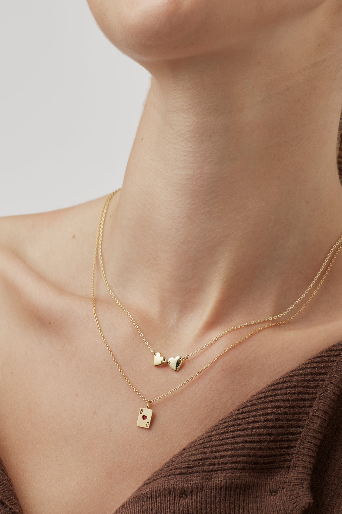 Estella Bartlett Ace of Hearts Necklace