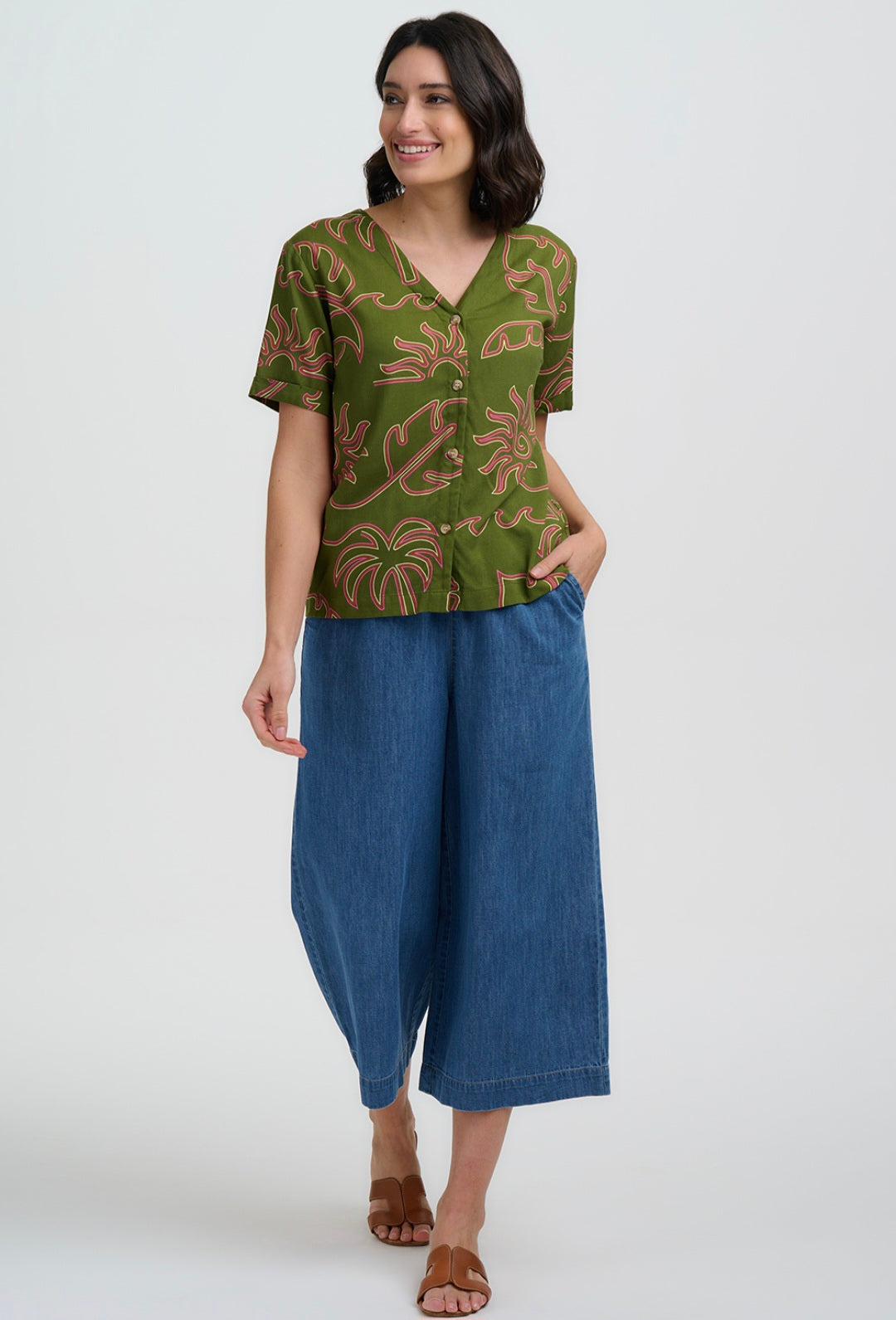 Sugarhill Brighton Hatty Tropical Shirt