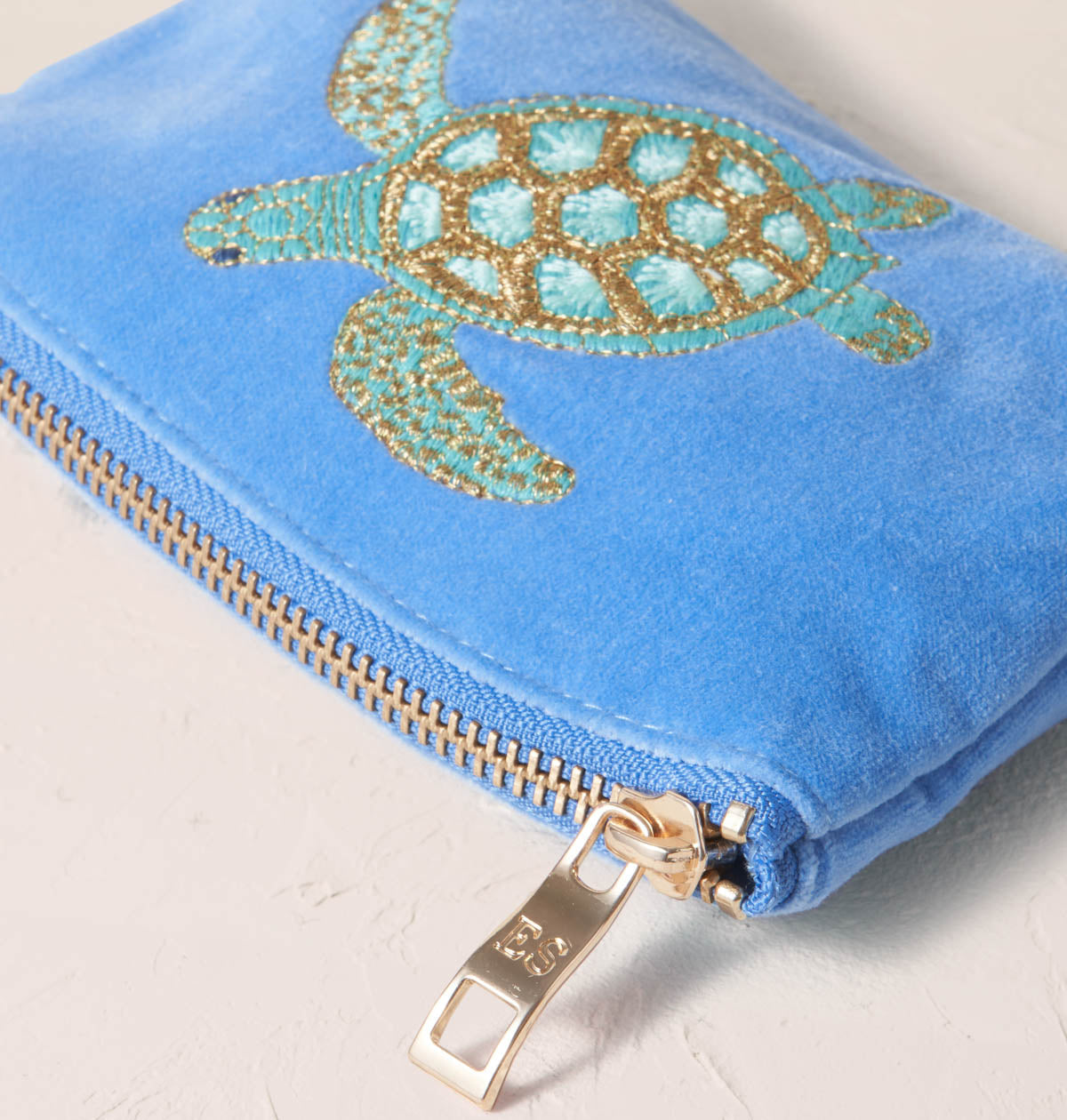 Turtle Conservation Caribbean Blue Coin Purse