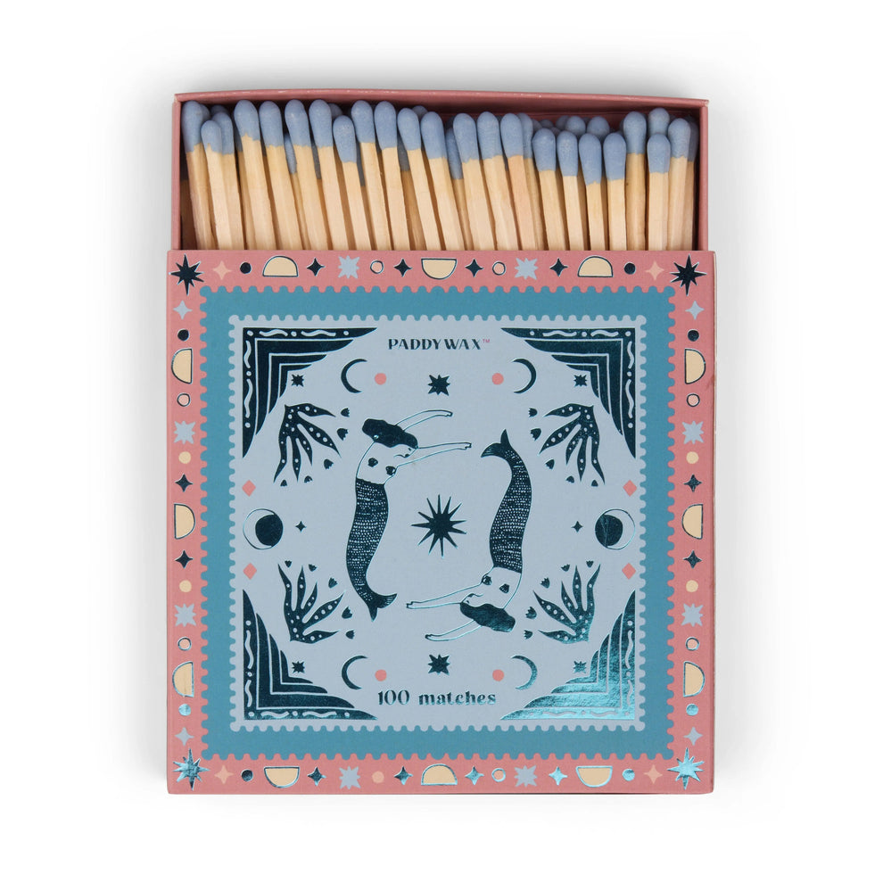 Paddywax Mermaid Jumbo Boxed Matches