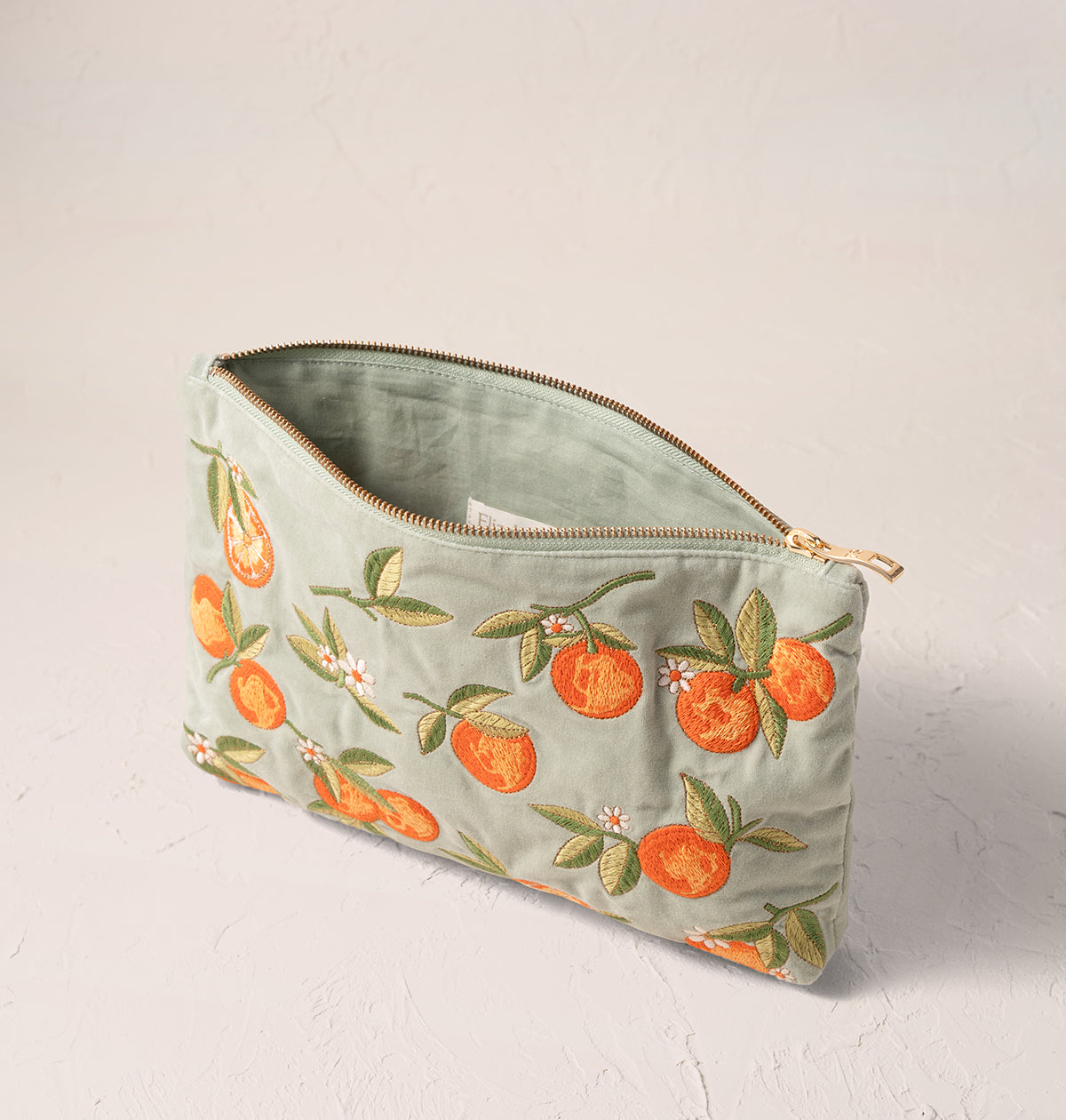 Orange Blossom Sage Everyday Pouch