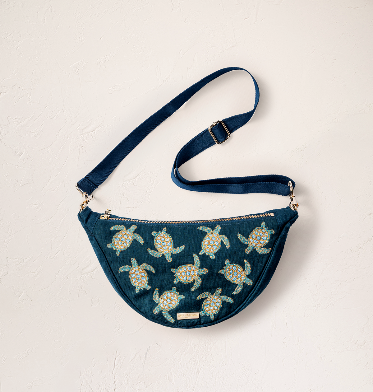 Turtle Conservation Cross Body Canvas Sling Bag