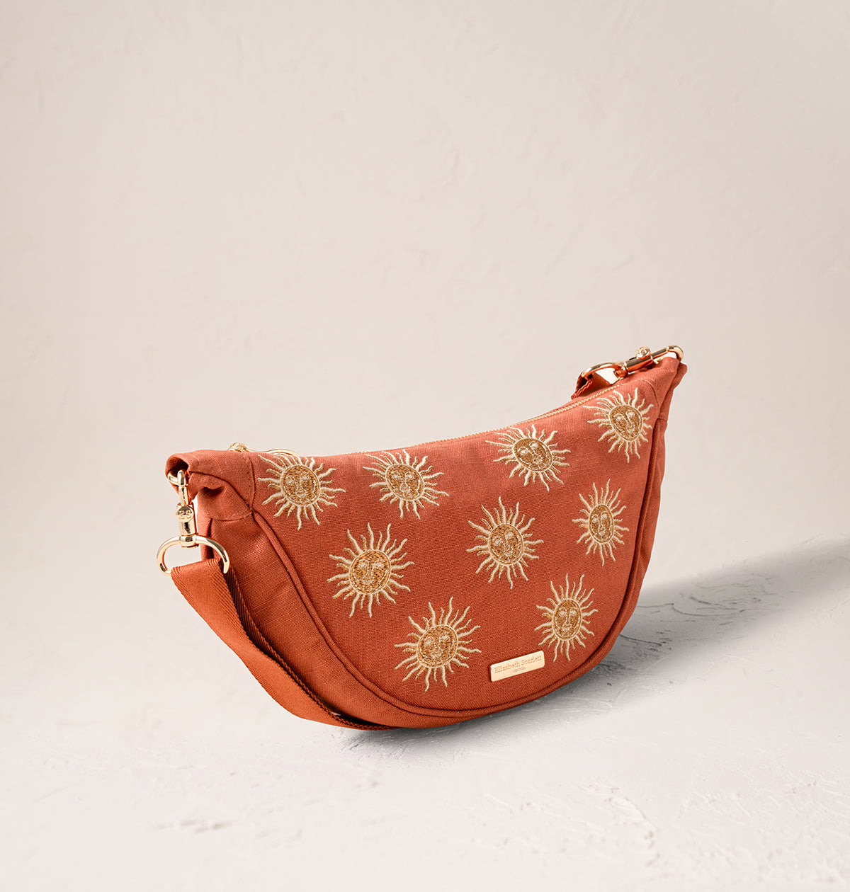Sun Goddess Cross Body Canvas Sling Bag