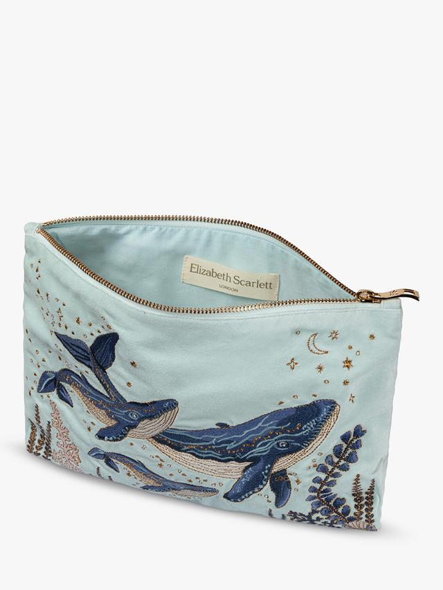 Mystical Whale Everyday Pouch Ice Blue