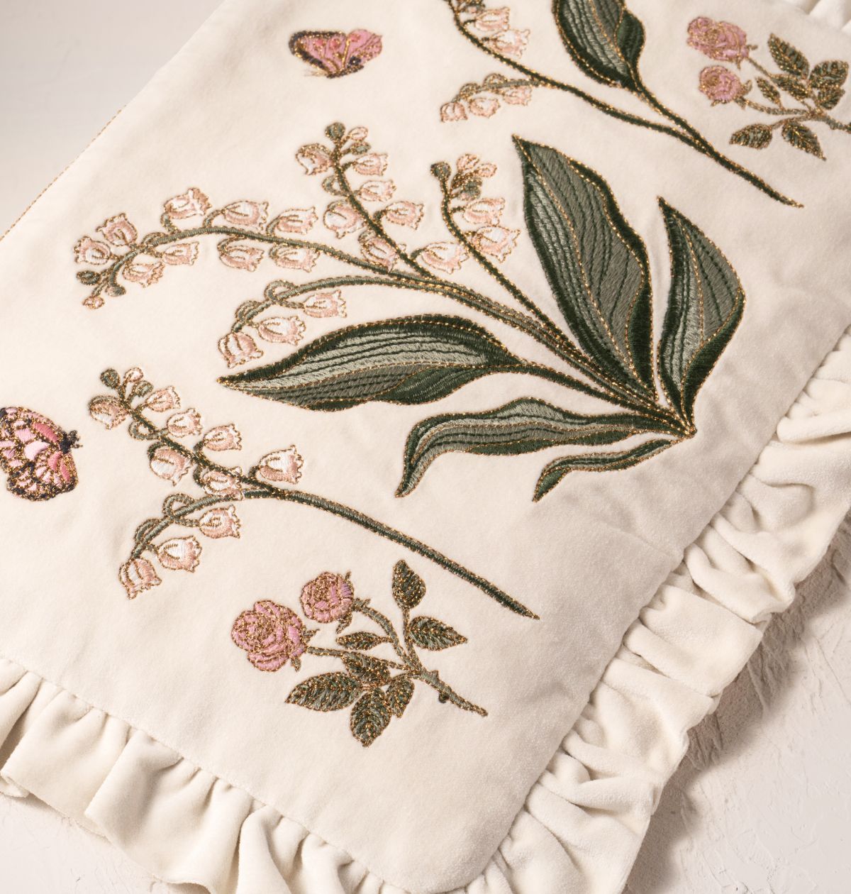 Lily of the Valley Everyday Frill Pouch