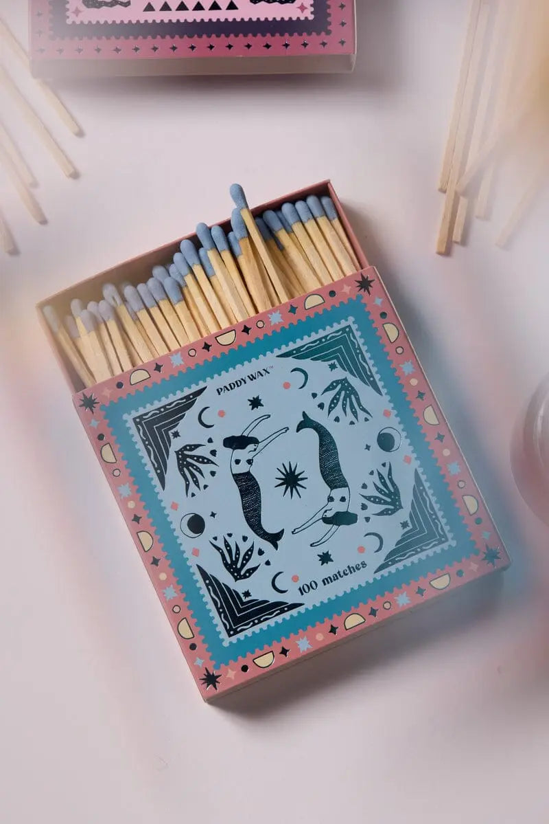 Paddywax Mermaid Jumbo Boxed Matches