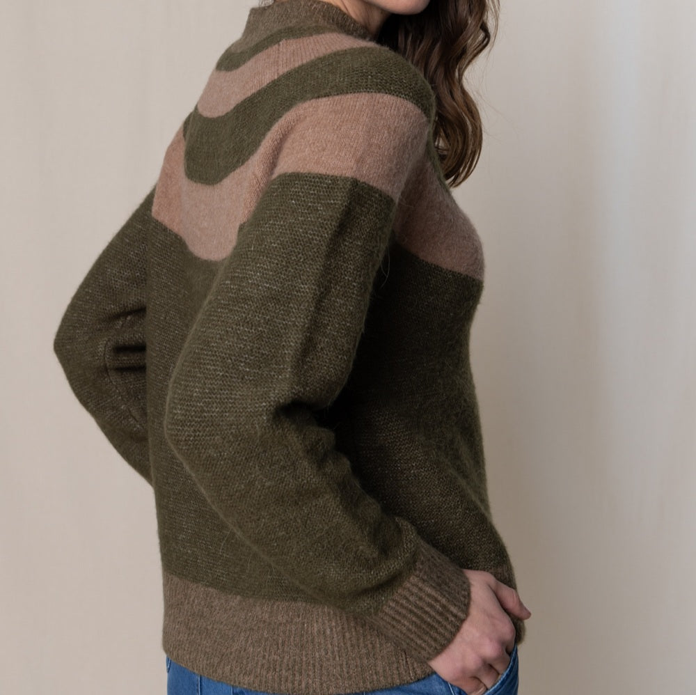 Lily & Me Millie Colour Block Jumper