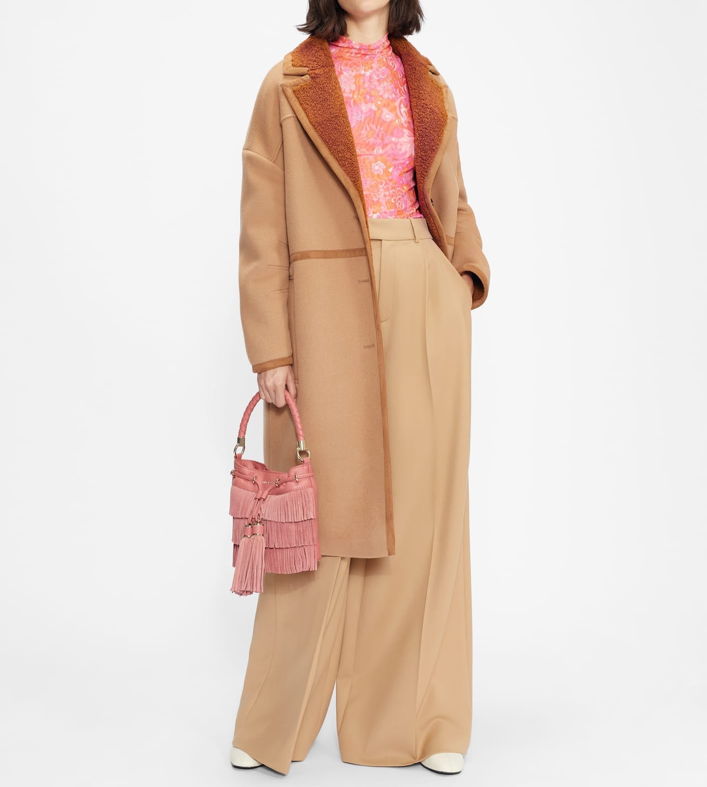 Jonah Oversized Wool Cocoon Coat