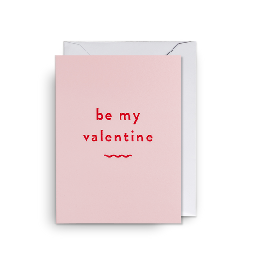 Be My Valentine Mini Card
