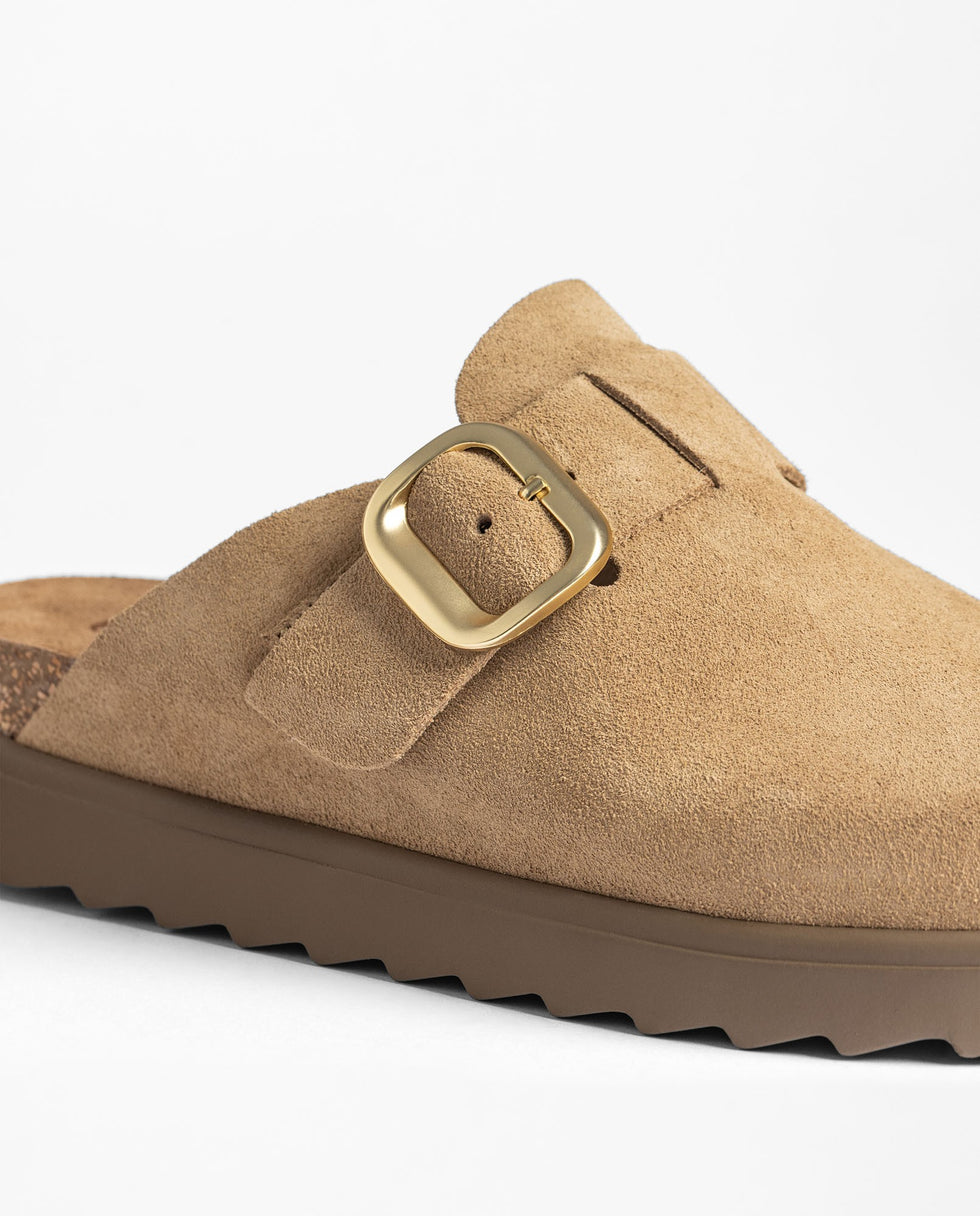 Yokono Tunez Clog in Mushroom