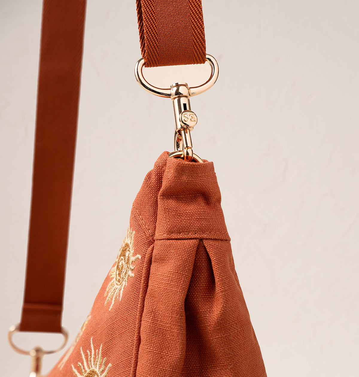 Sun Goddess Cross Body Canvas Sling Bag