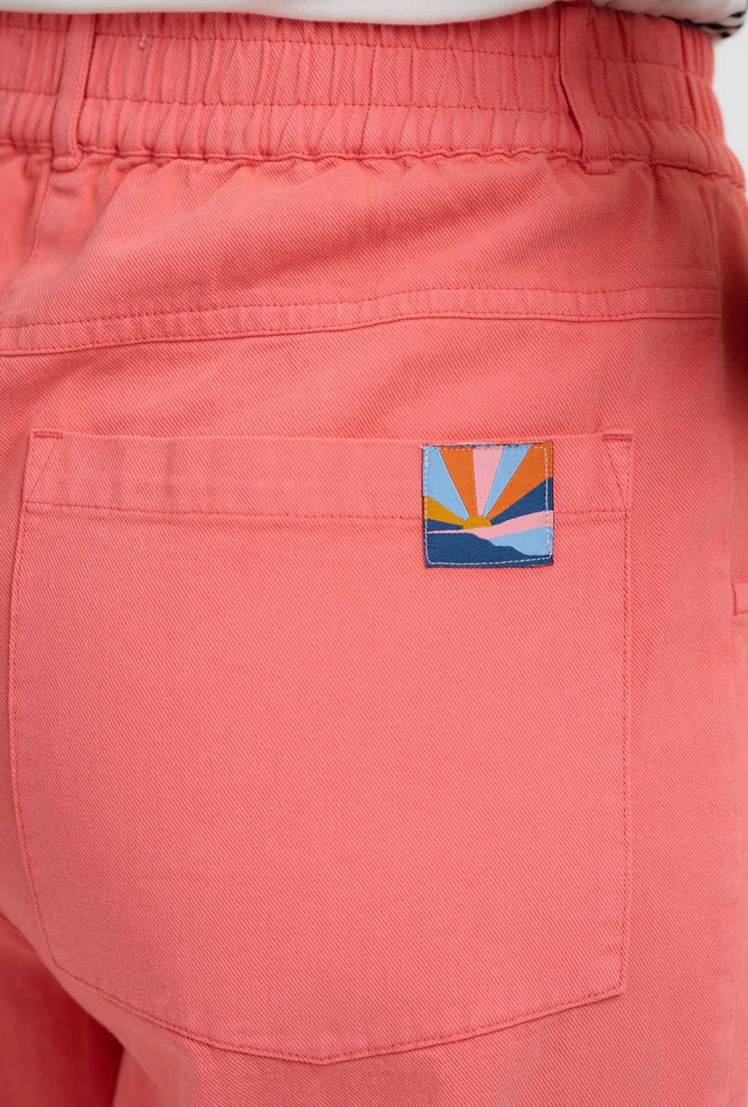 Sugarhill Brighton Charlene Cropped Coral Trousers