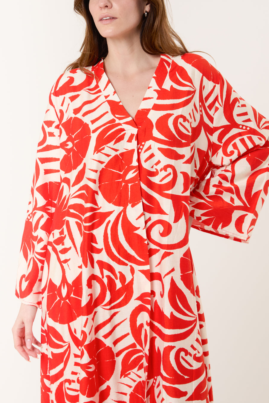 Lorali Floral Print Smock Dress