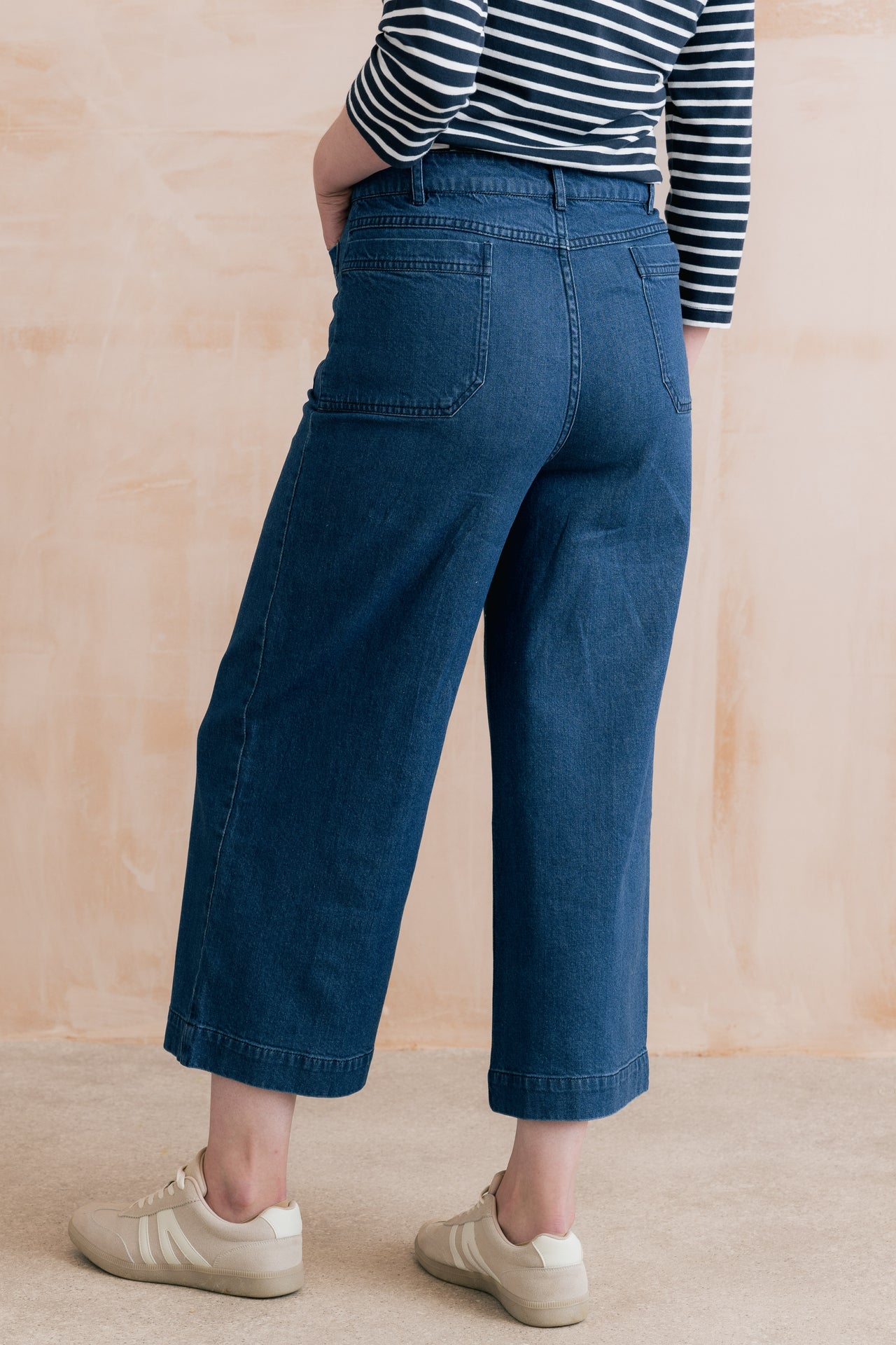 Lily & Me Amelia Denim Cropped Trousers