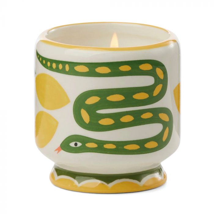 Paddywax Snake Wild Lemongrass Soy Candle
