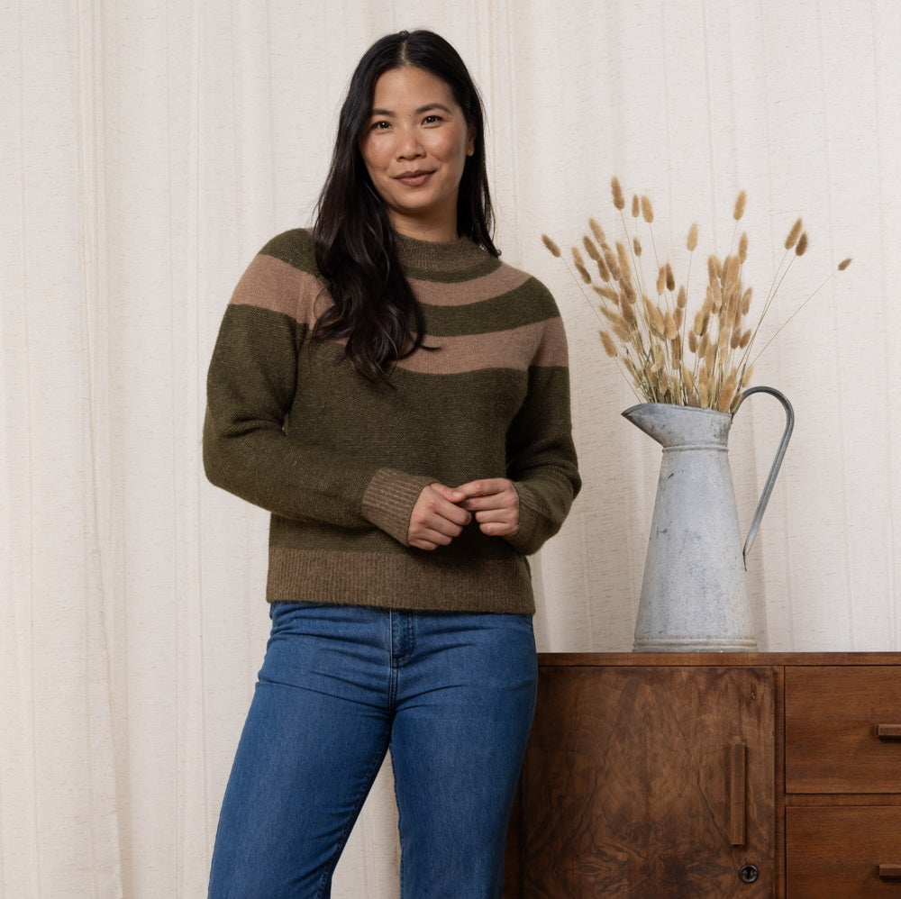 Lily & Me Millie Colour Block Jumper
