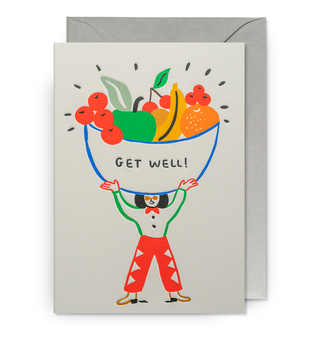 Get Well Fruit Bowl Card