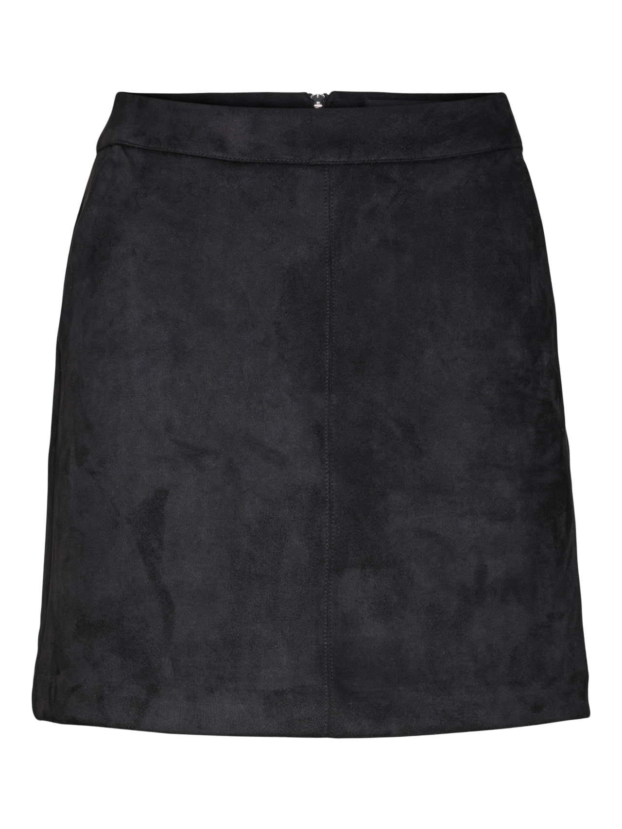 Vero Moda Black Suede Style Mini Skirt