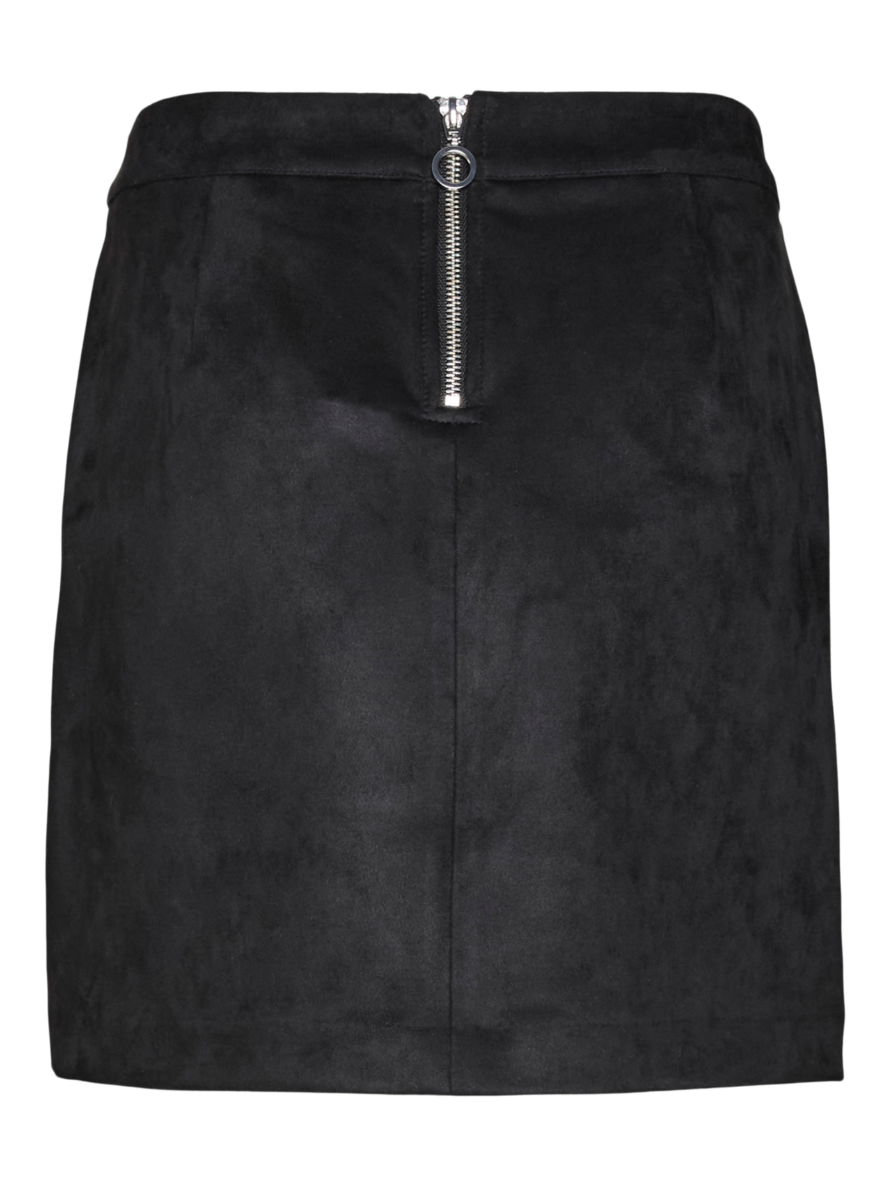 Vero Moda Black Suede Style Mini Skirt