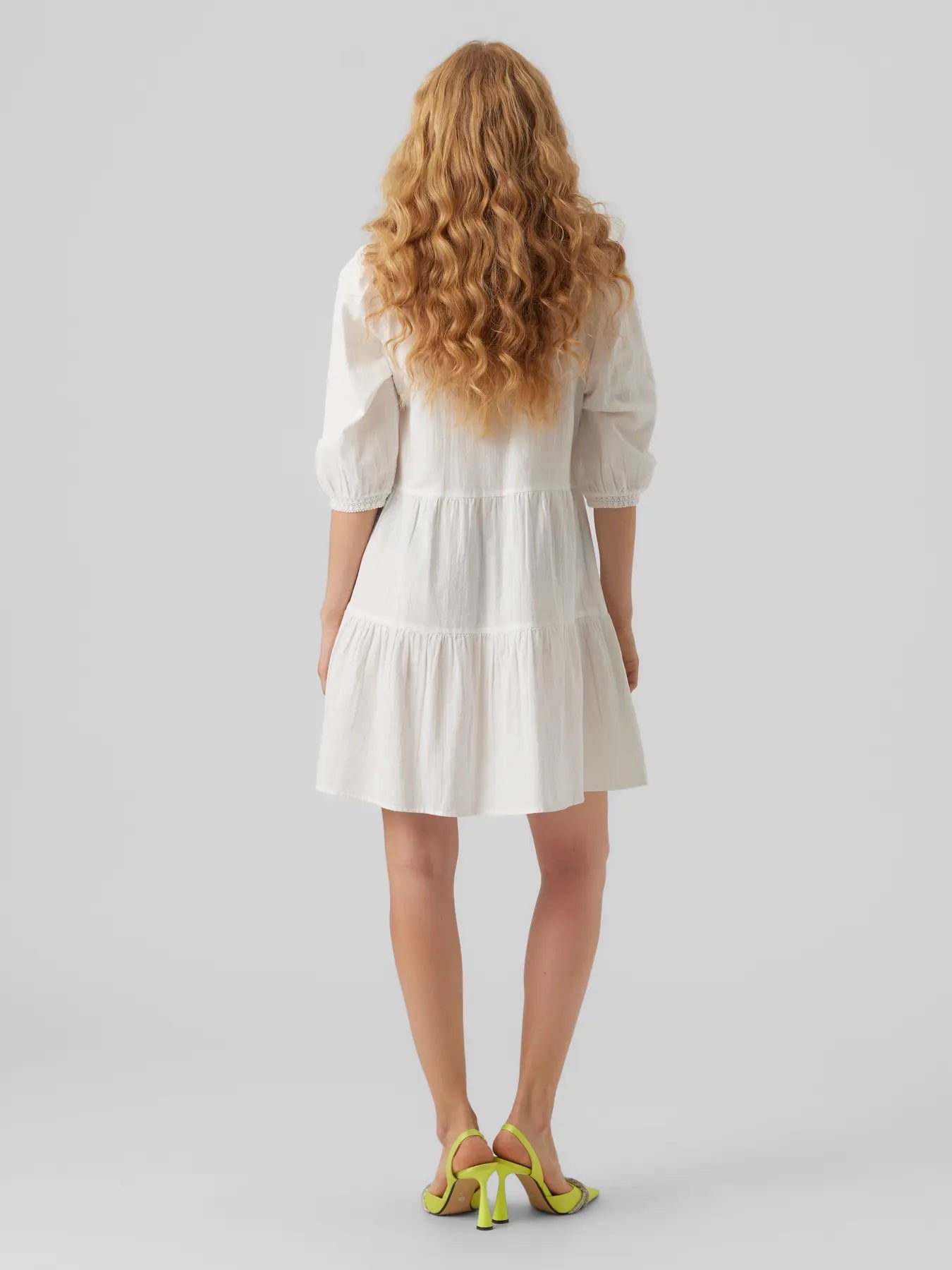 Vero Moda Bohemian Tiered Tunic Dress