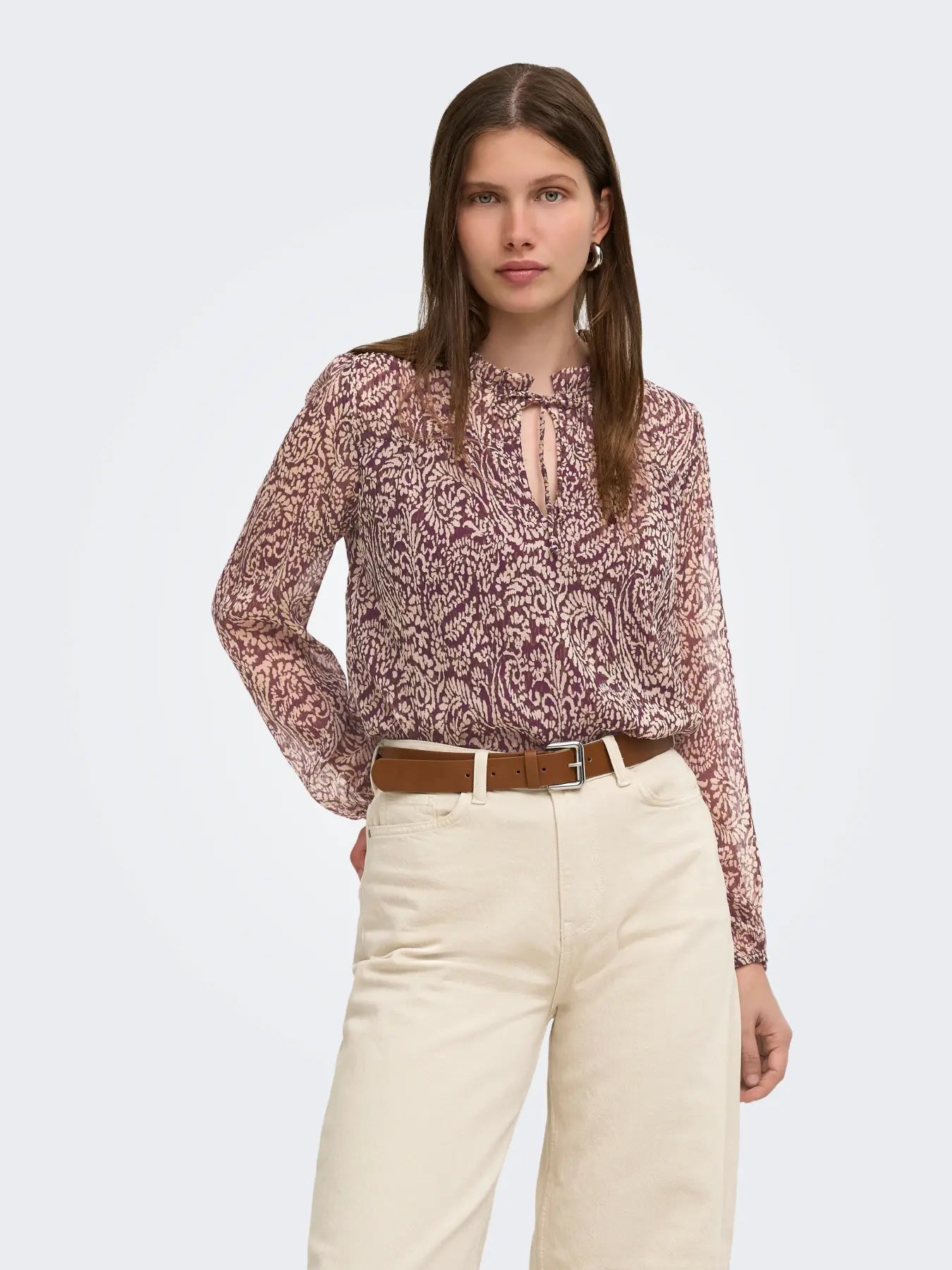 ONLY Paisley Print Blouse