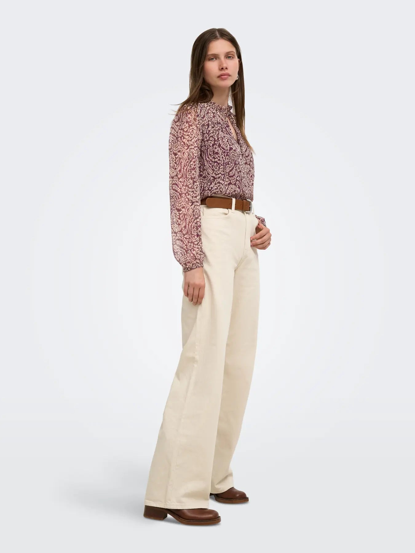 ONLY Paisley Print Blouse