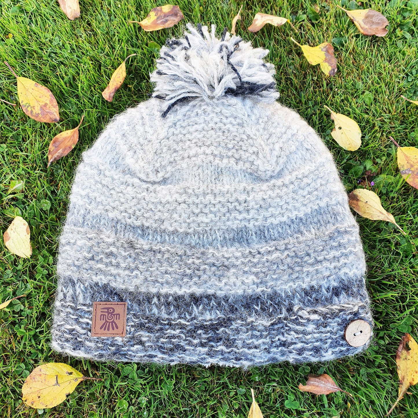 Sierra Nevada Bobble Beanie Smoke