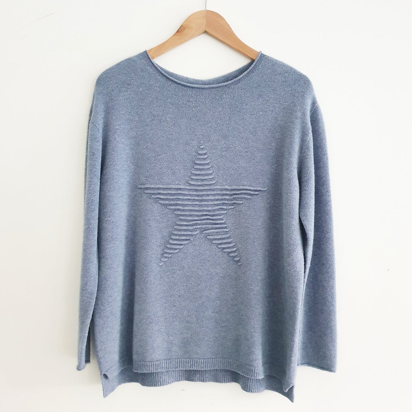 Stella Star Jumper Denim Blue
