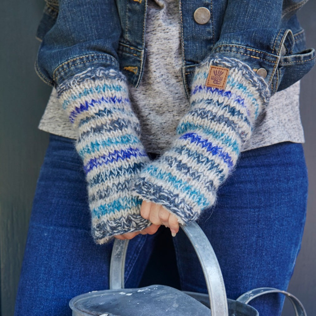 Langtang Handwarmers Blue